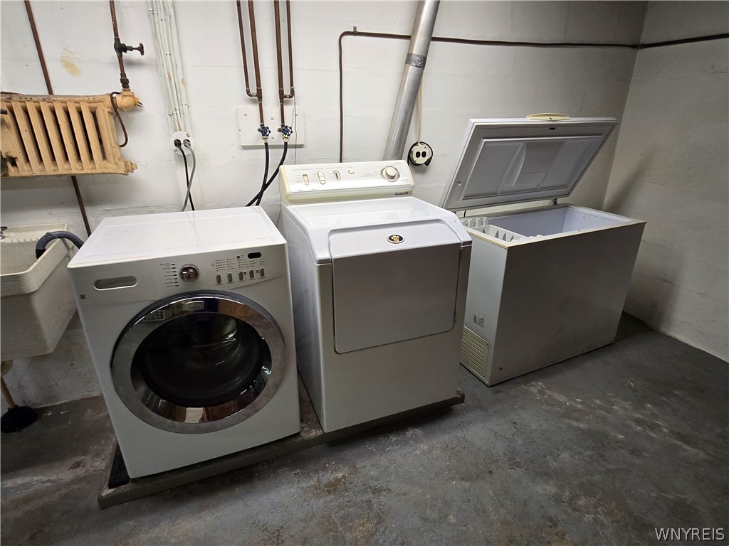 7322 Ridge Road Hartland, NY 14094 - Photo 29 of 34 washer - dryer - freezer