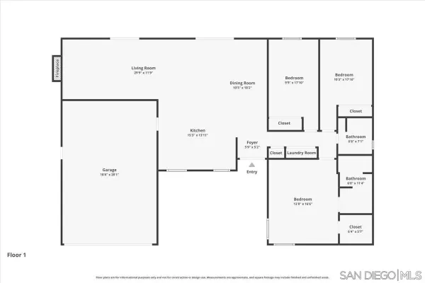 $799,999 | 715 Hunter Street, Ramona, CA 92065