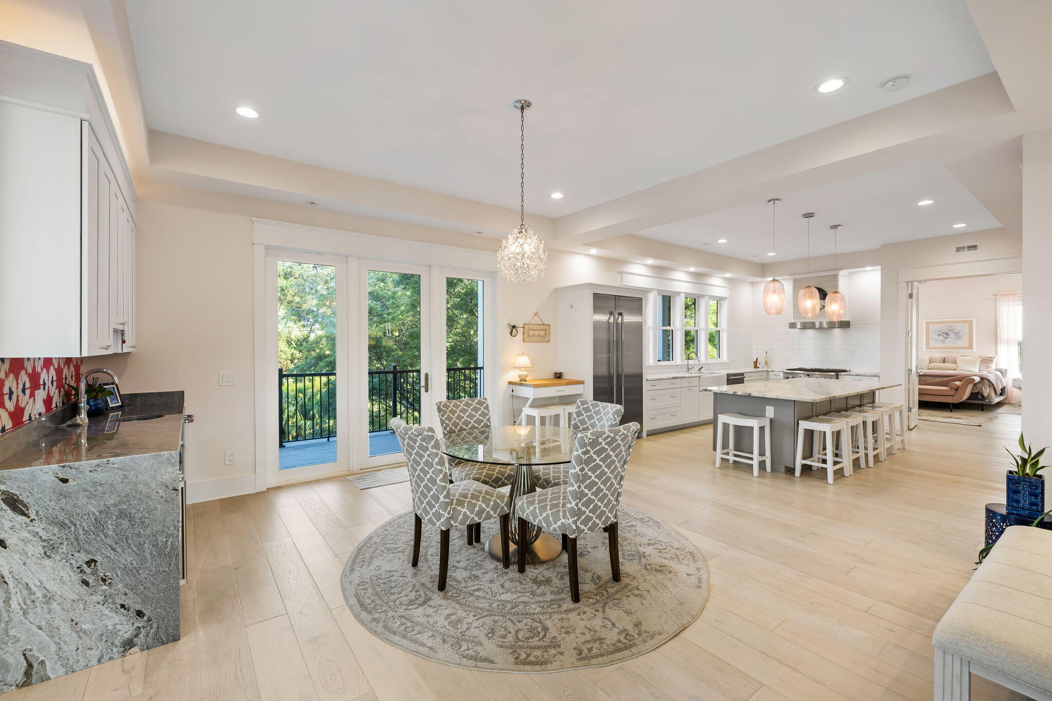2213 Rolling Dune Road Seabrook Island, SC 29455 - Photo 42 of 121 View into Kitchen and the Porch
