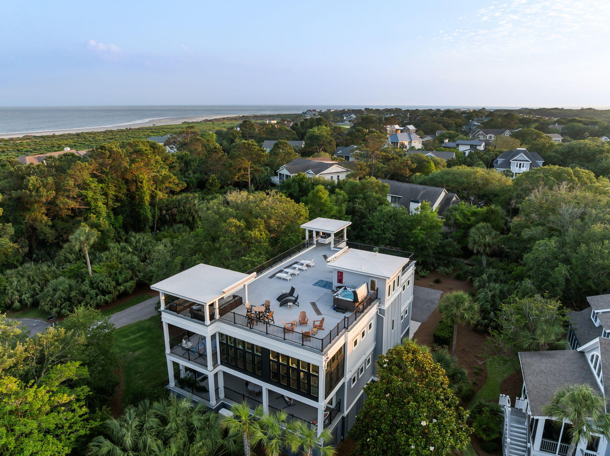 2213 Rolling Dune Road Seabrook Island, SC 29455 - Photo 64 of 121 Drone