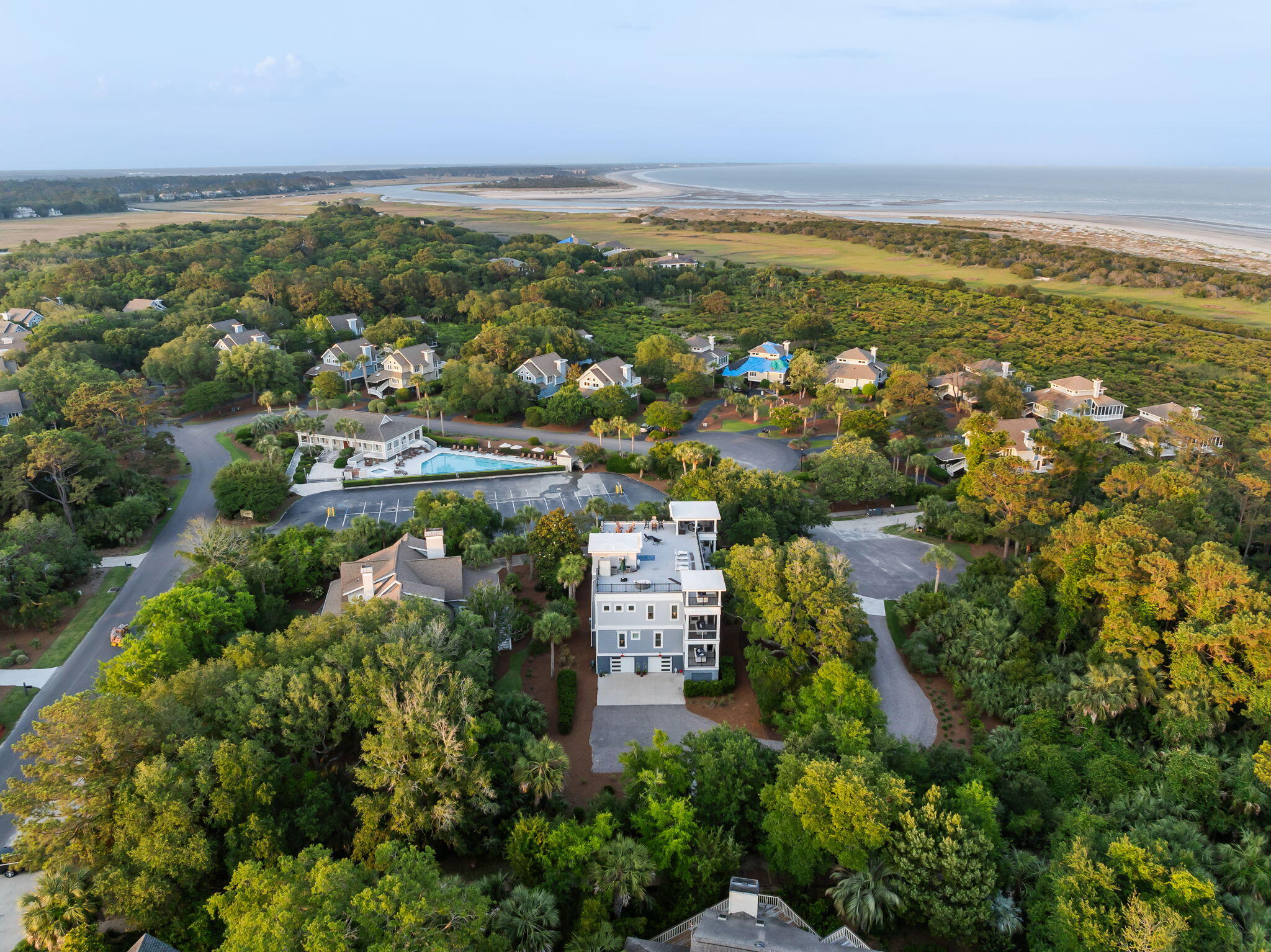 2213 Rolling Dune Road Seabrook Island, SC 29455 - Photo 68 of 121 Drone