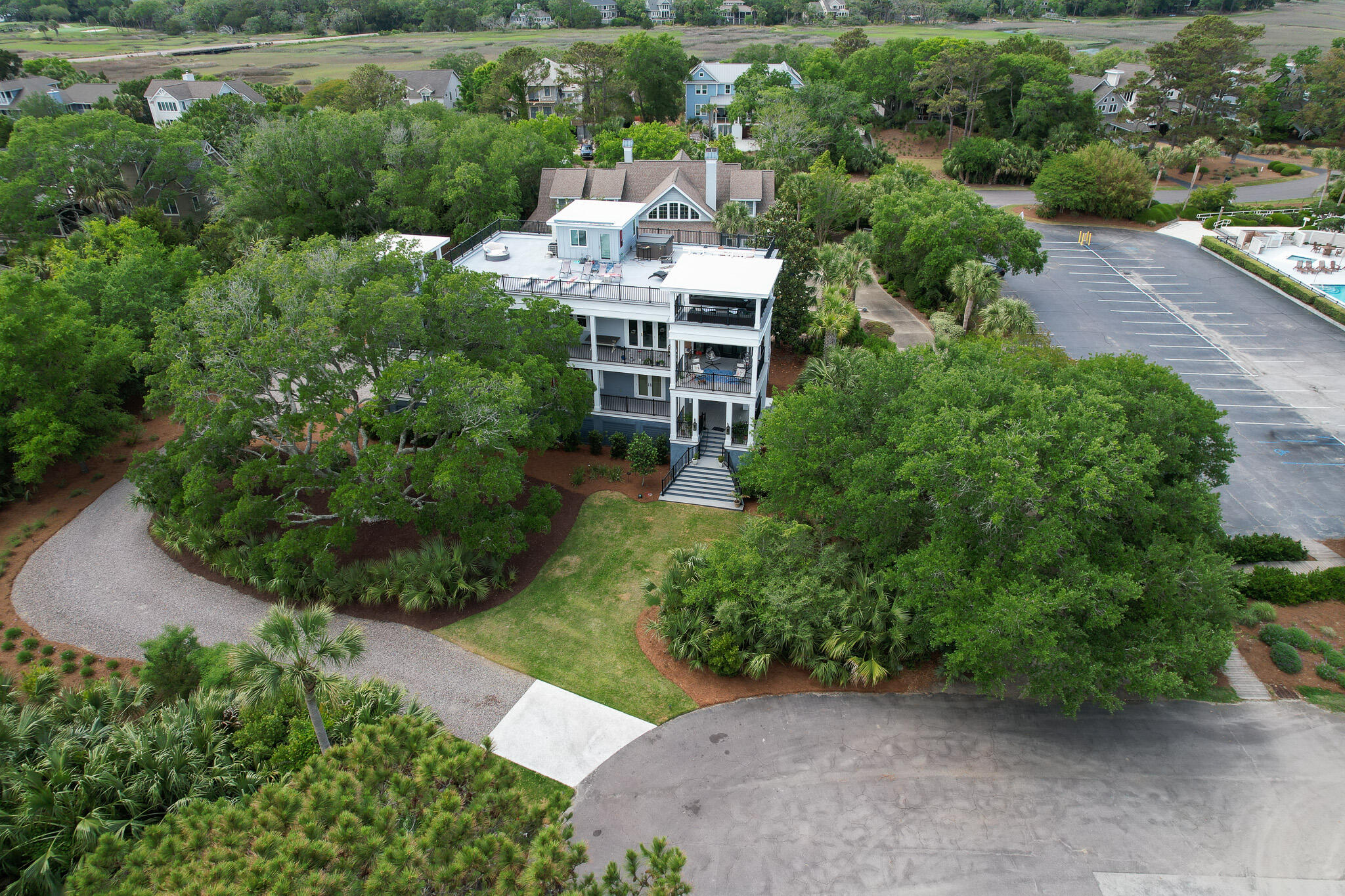 2213 Rolling Dune Road Seabrook Island, SC 29455 - Photo 72 of 121 Drone