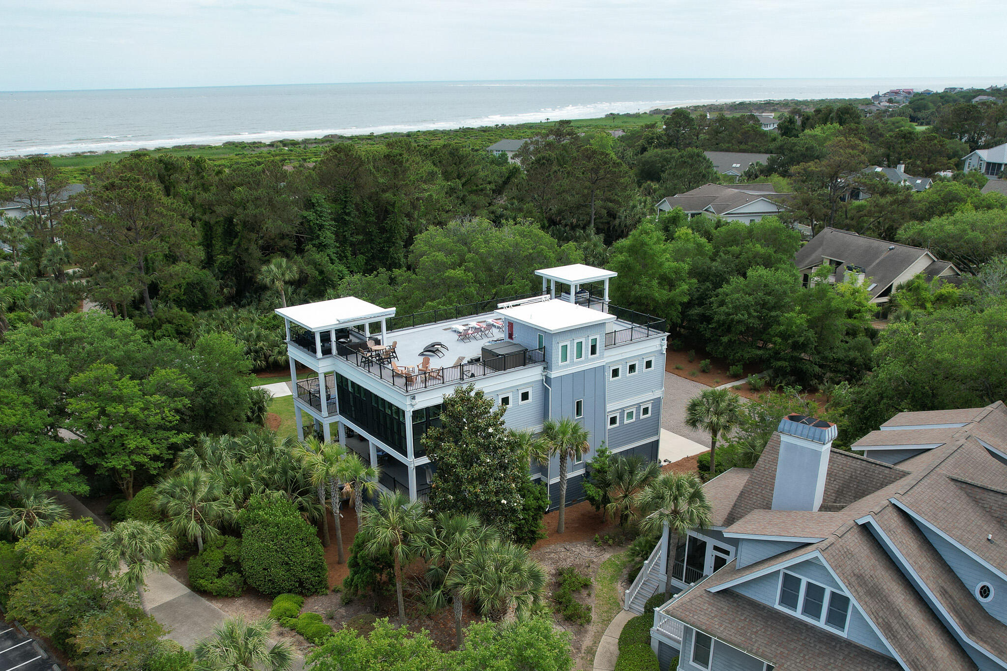 2213 Rolling Dune Road Seabrook Island, SC 29455 - Photo 73 of 121 Drone
