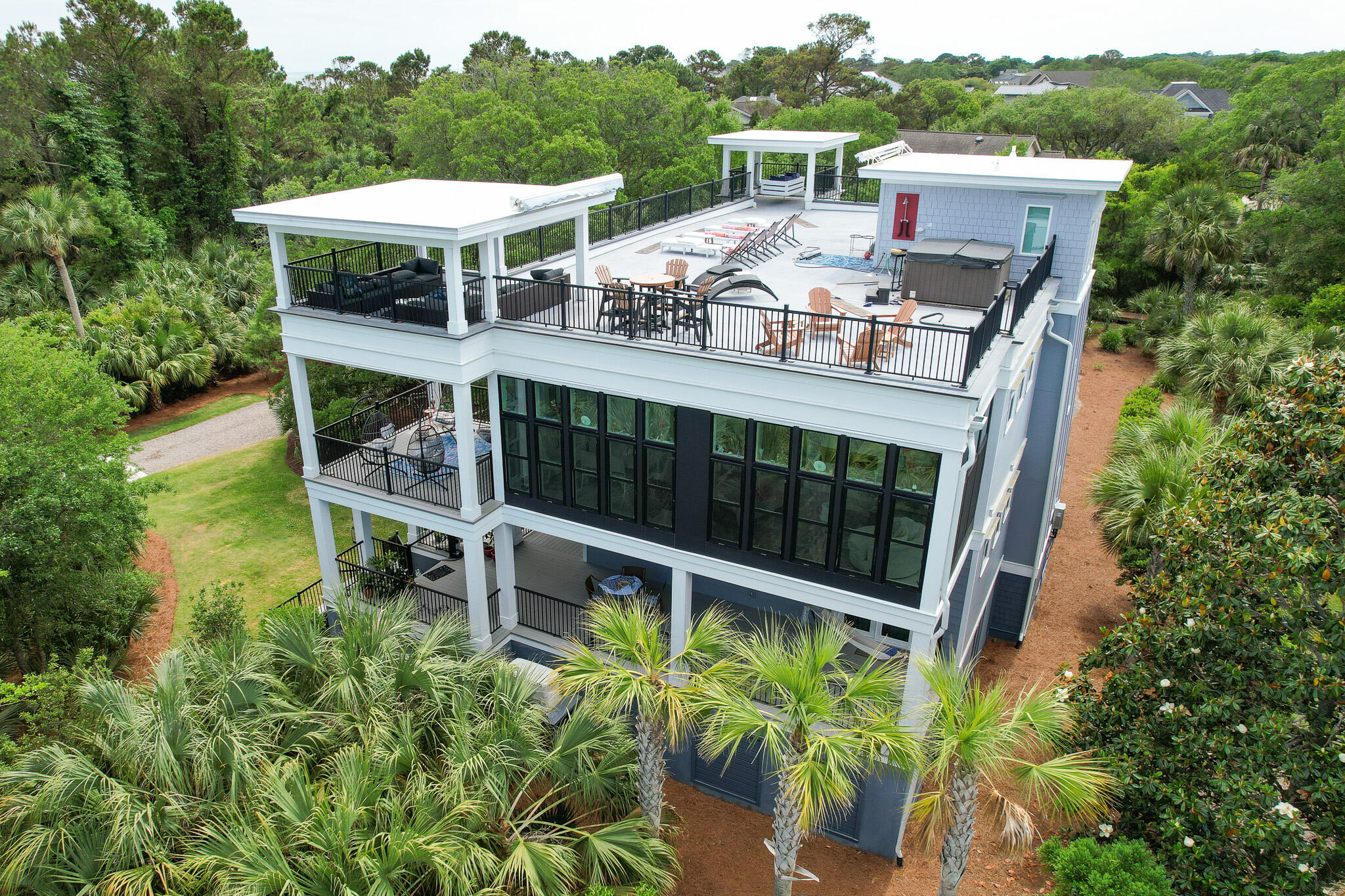 2213 Rolling Dune Road Seabrook Island, SC 29455 - Photo 76 of 121 Drone