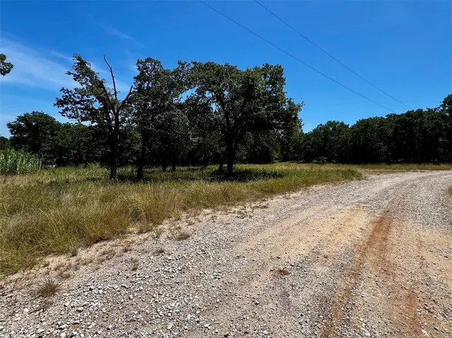a view of lake with green space