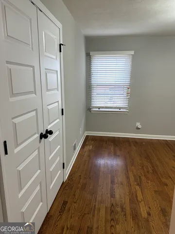 wooden floor in an empty room