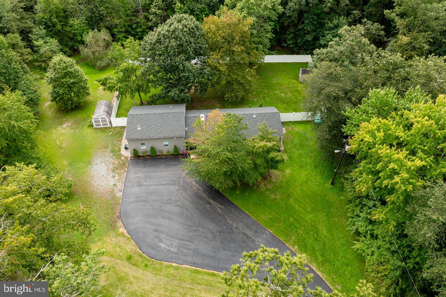 332 Juliustown Road Columbus, NJ 08022 - Photo 58 of 65 an aerial view of a house with a yard