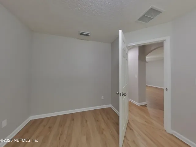 wooden floor in an empty room