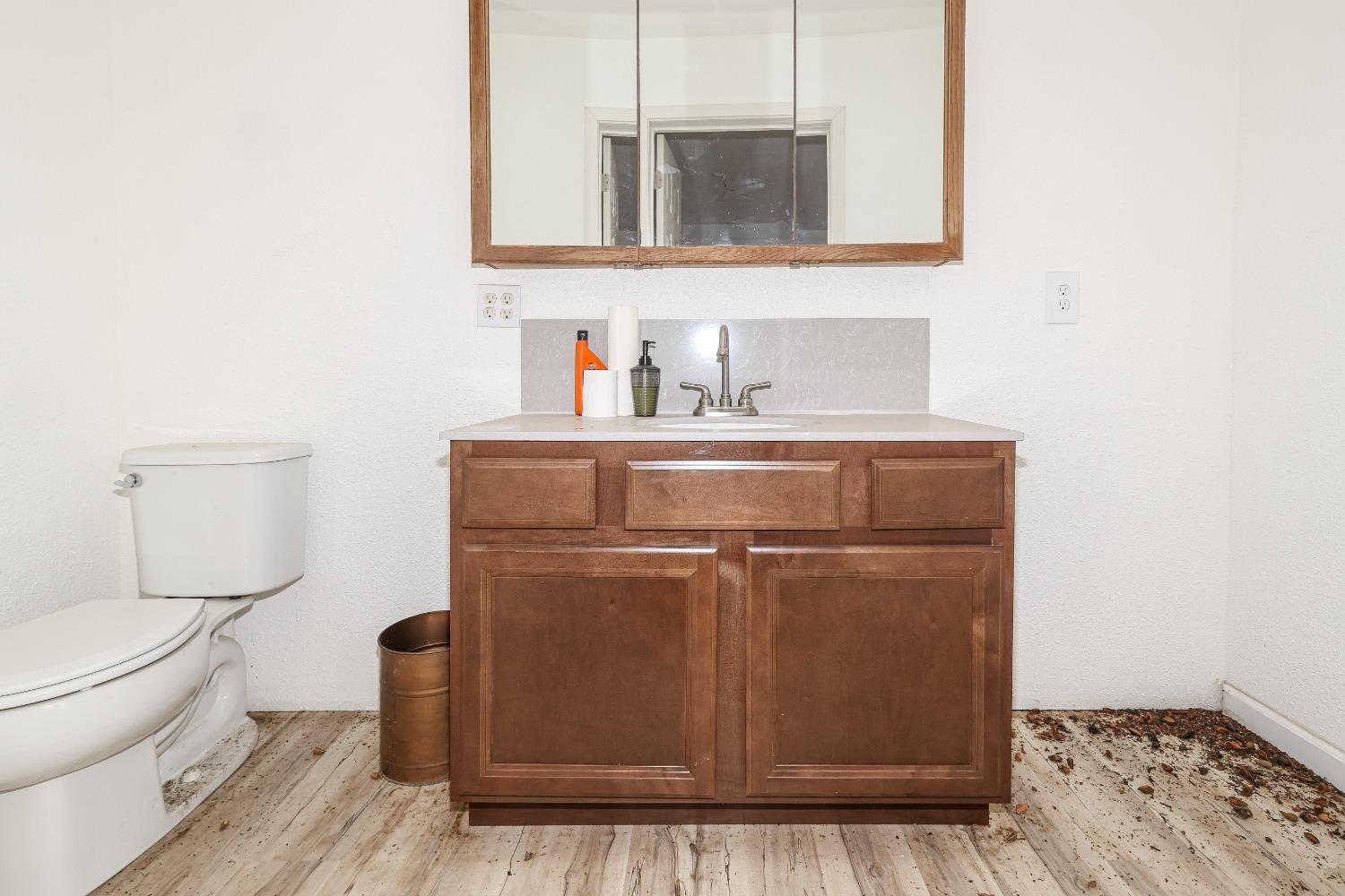 10391 Gillette Road Le Grand, CA 95333 - Photo 69 of 83 a room with a toilet and a mirror