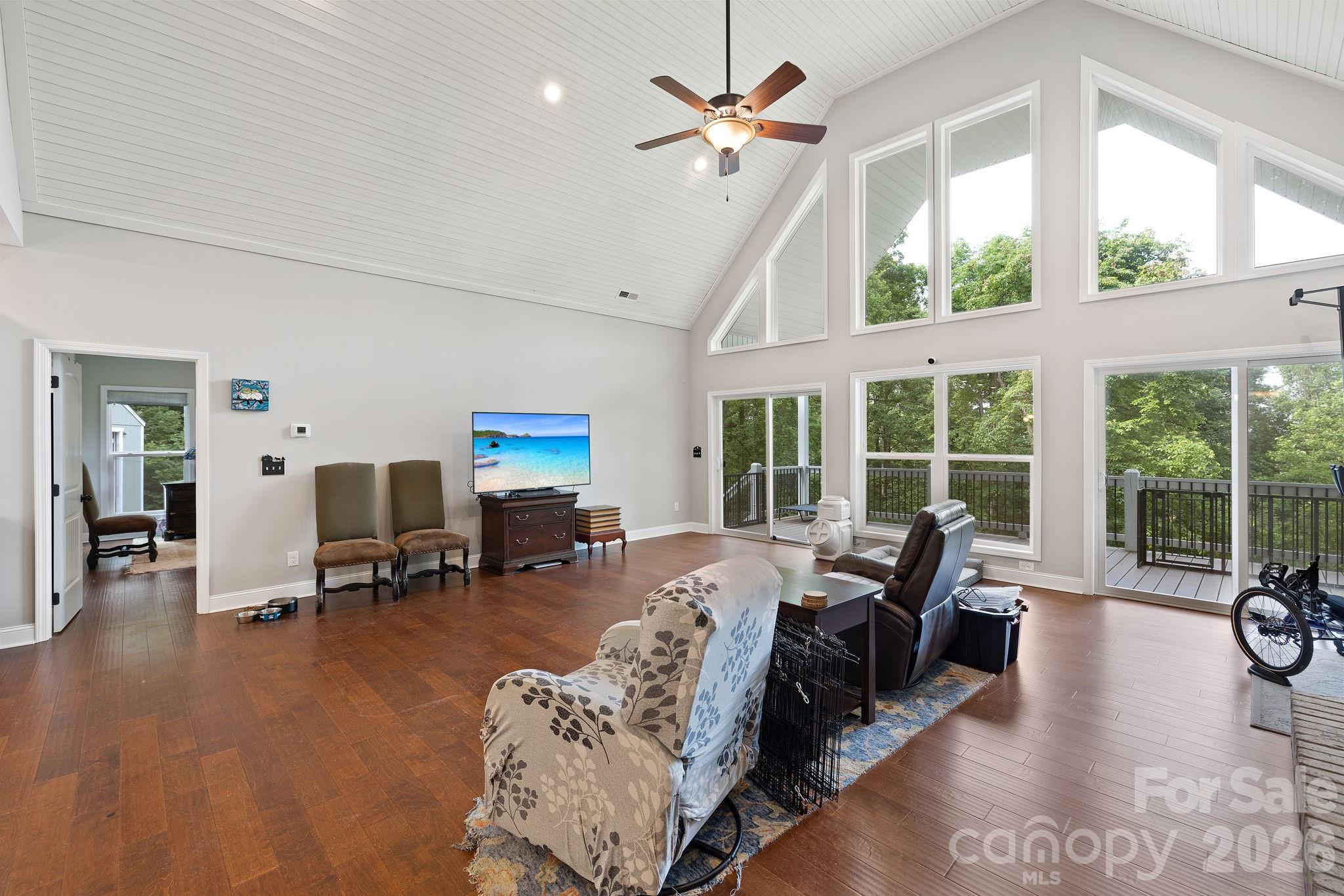 771 Sally Gap Road Old Fort, NC 28762 - Photo 5 of 44 a living room with furniture large window and a table