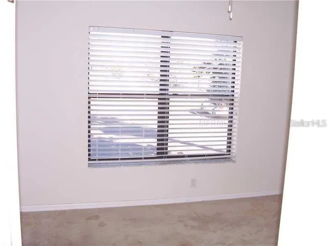 a view of a window in a room