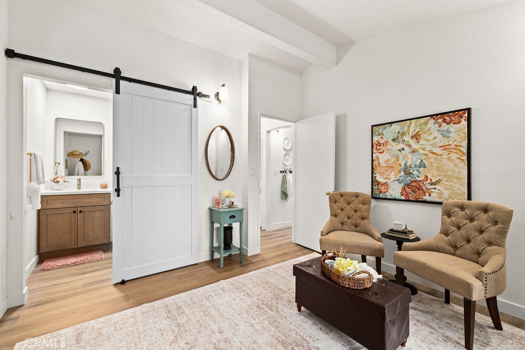 249 Alru Street Rialto, CA 92376 - Photo 15 of 33 Custom Ensuite Bedroom/Bathroom layout with lounge area added for convenience and privacy.