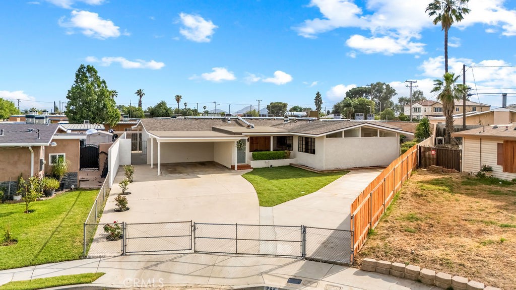 249 Alru Street Rialto, CA 92376 - Photo 28 of 33 Elevated exterior view showing driveway and RV parking