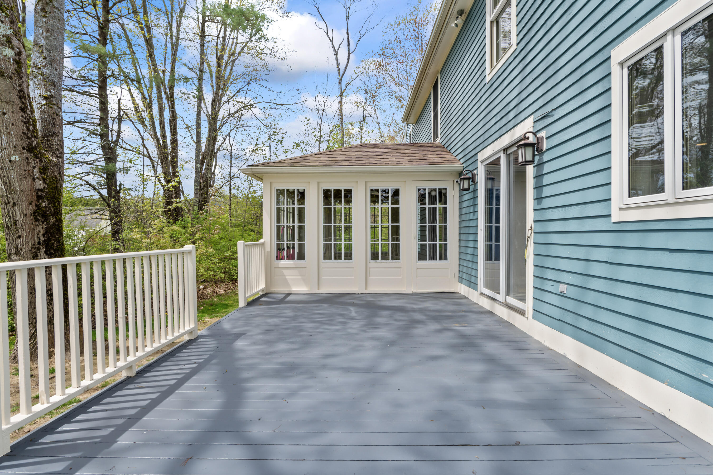 6 Ryan Meadow Drive Gorham, ME 04038 - Photo 13 of 14 back deck & Sunroom