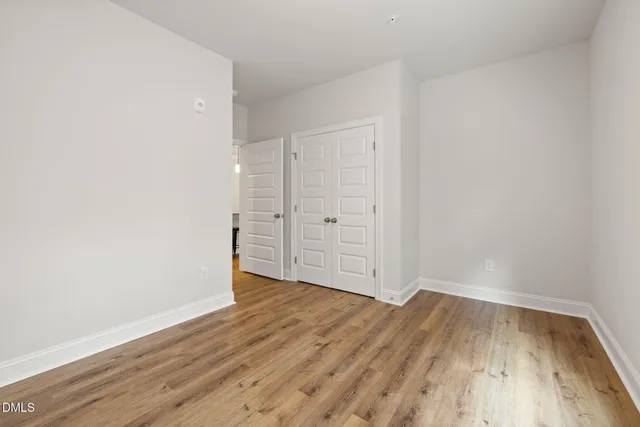 wooden floor in a room