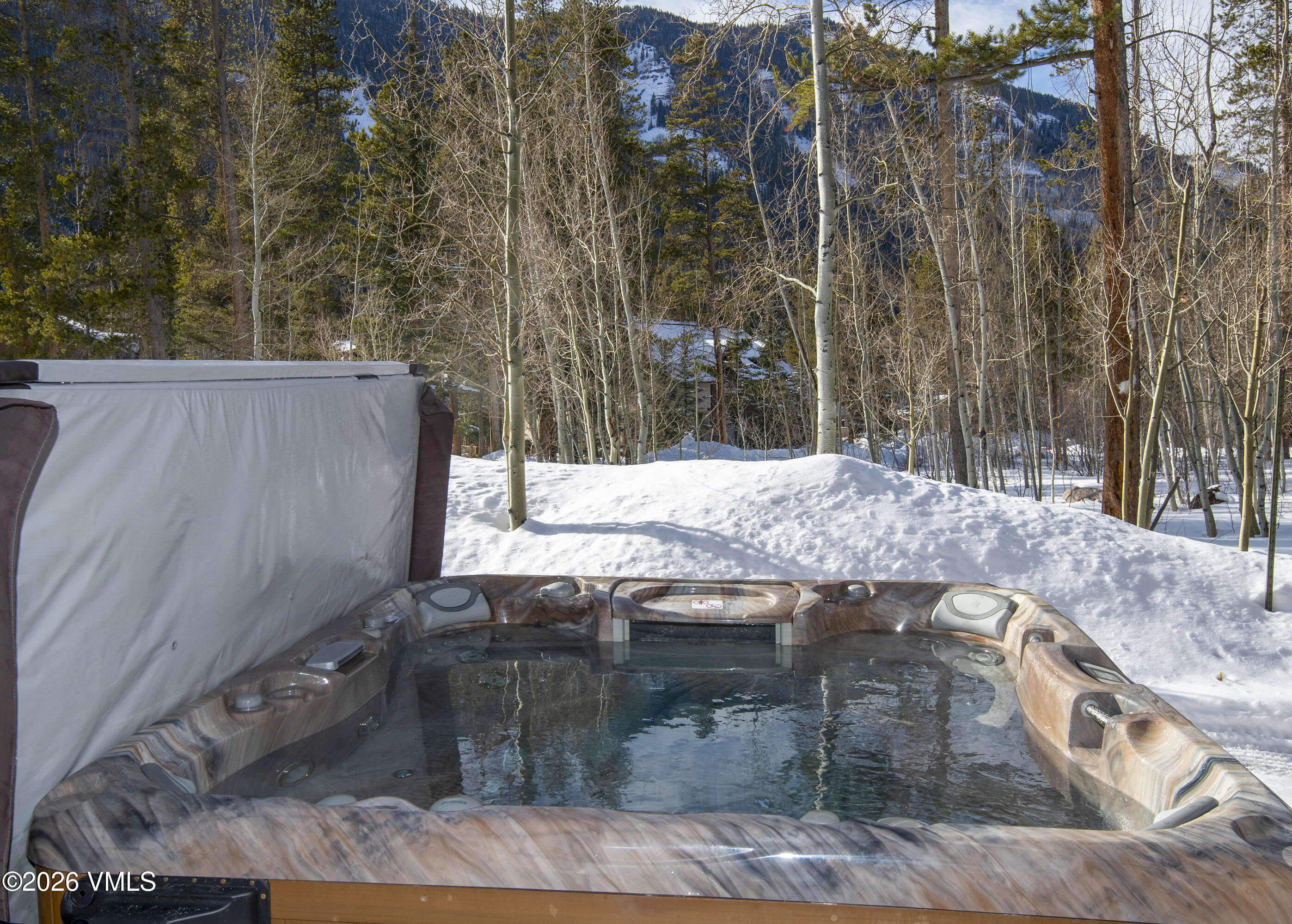 5159 Gore Circle Vail, CO 81657 - Photo 30 of 36 a view of a backyard and a yard