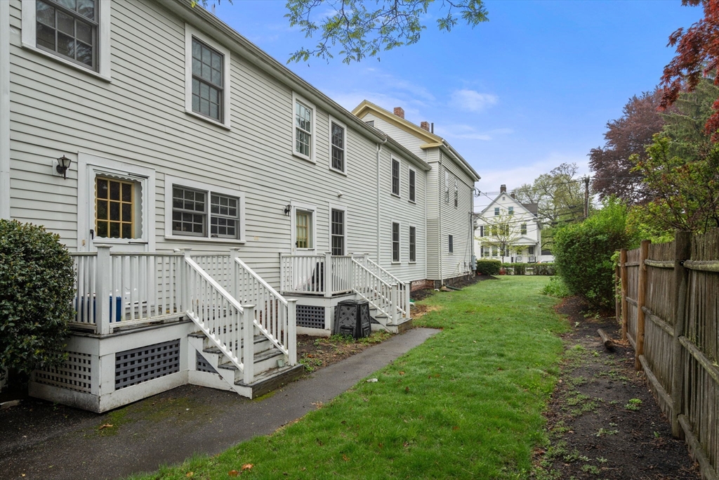19 Winter Street Arlington, MA 02474 - Photo 39 of 39 a view of a house with a yard
