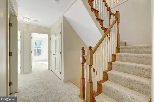 an empty room with a natural light