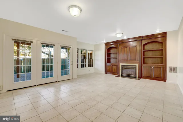 a view of a livingroom with a staircase