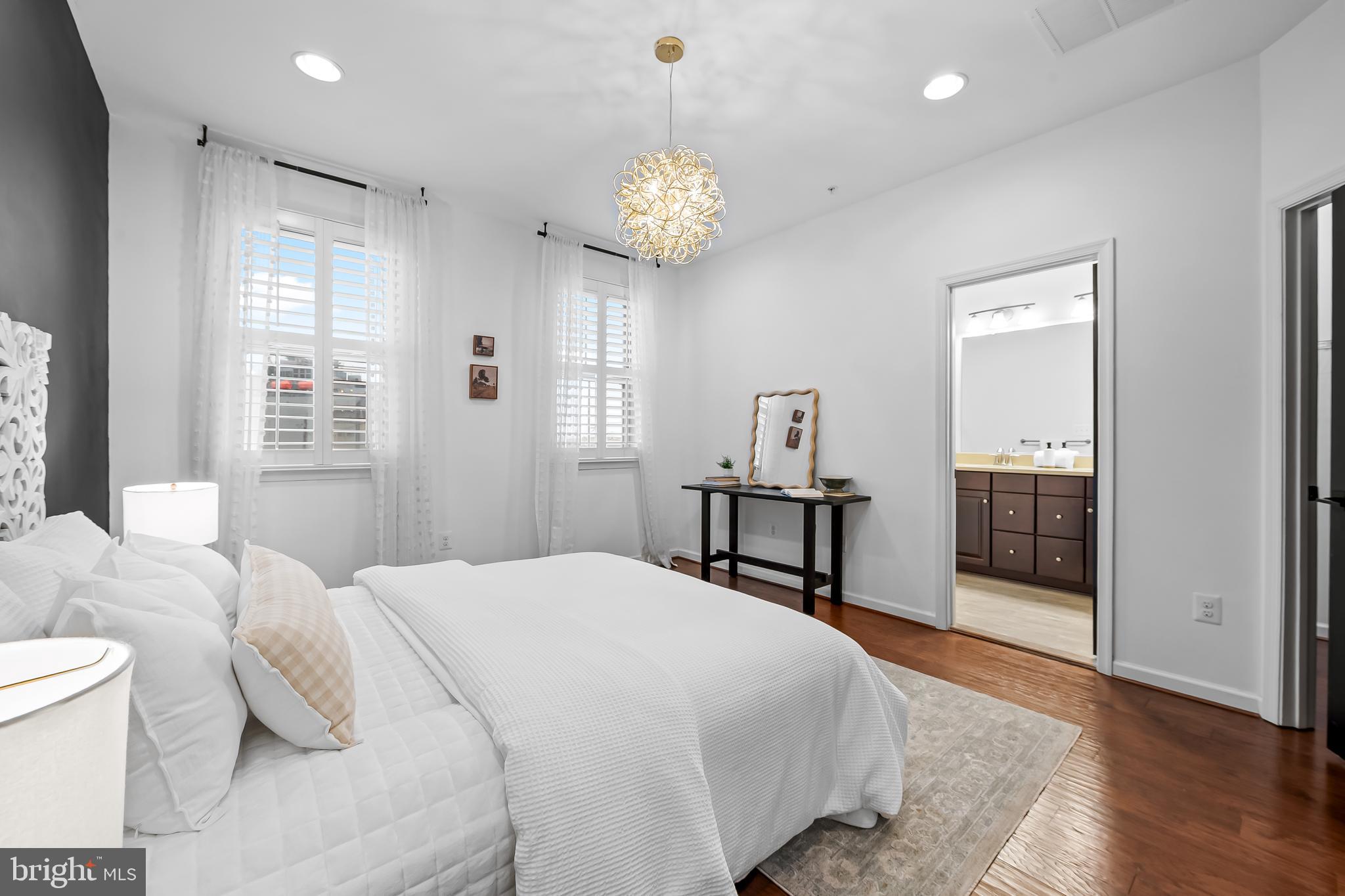 1602 Rampart Mews Baltimore, MD 21230 - Photo 24 of 49 primary bedroom with ensuite