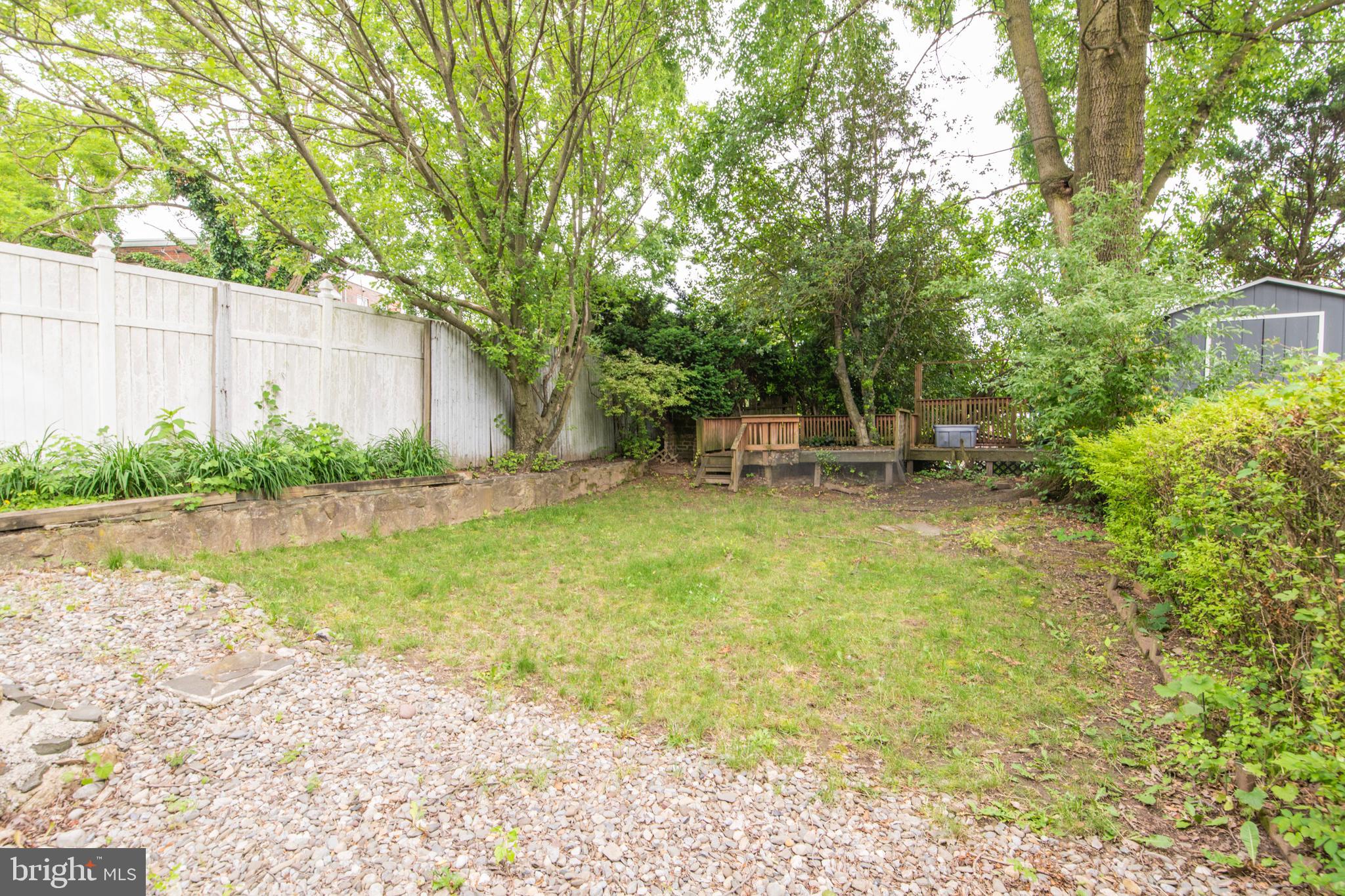 612 Renz Street Philadelphia, PA 19128 - Photo 20 of 36 Large Backyard