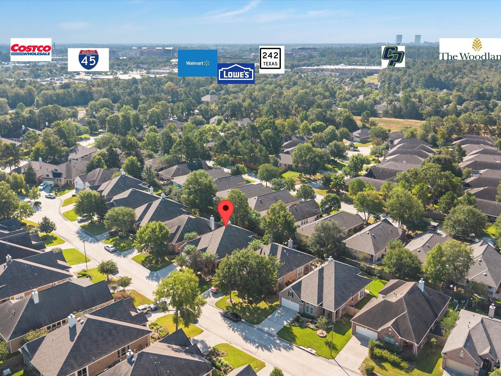 31 Tarrytown Way Conroe, TX 77384 - Photo 39 of 41 view of city