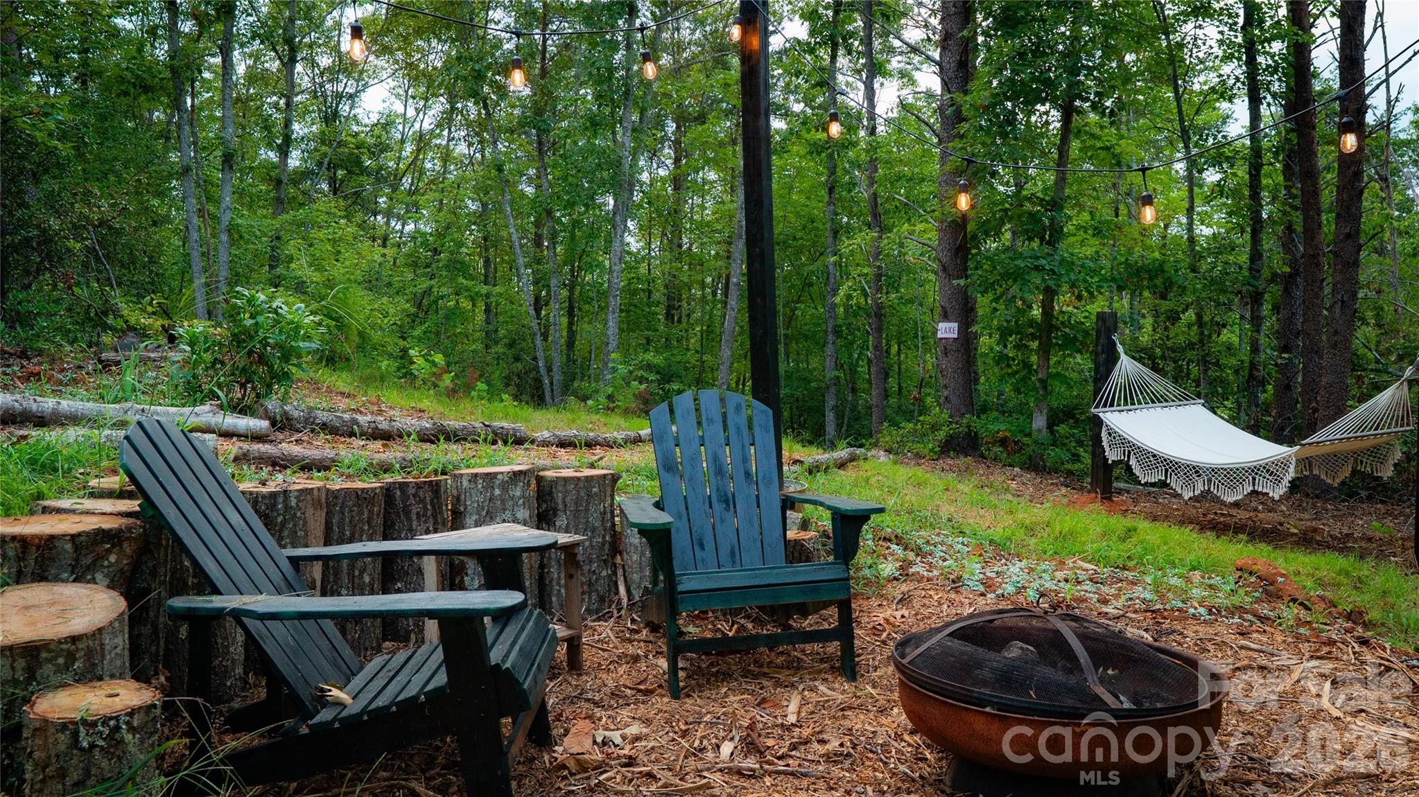 221 Summerfield Lane Rutherfordton, NC 28139 - Photo 23 of 33 a view of a chairs and table in backyard