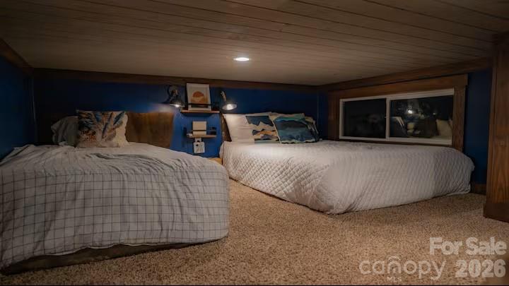 221 Summerfield Lane Rutherfordton, NC 28139 - Photo 9 of 33 a bedroom with double bed and a window