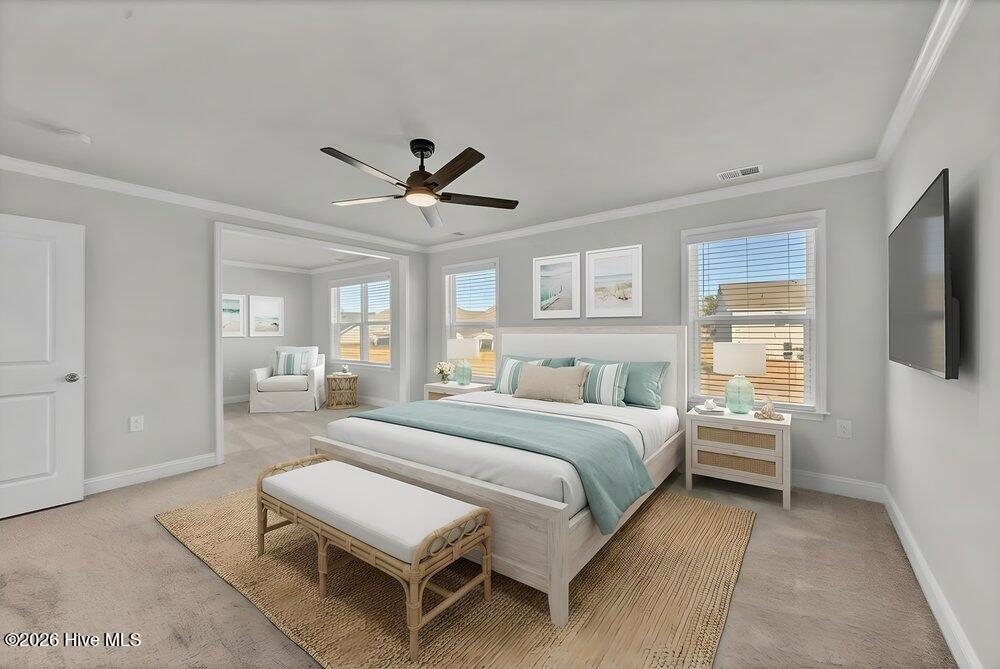 729 Caisson Run Wilmington, NC 28412 - Photo 36 of 95 Virtual Staging Primary Bedroom