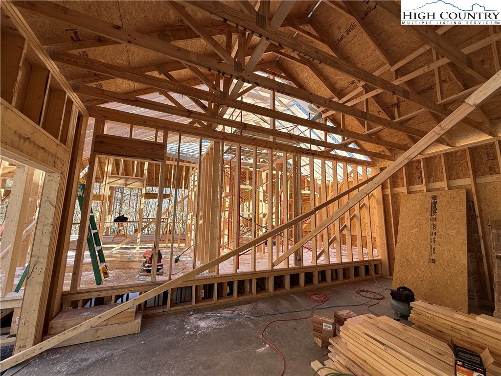 Boulder Creek Drive Boone, NC 28607 - Photo 26 of 38 a view of a balcony with wooden floor