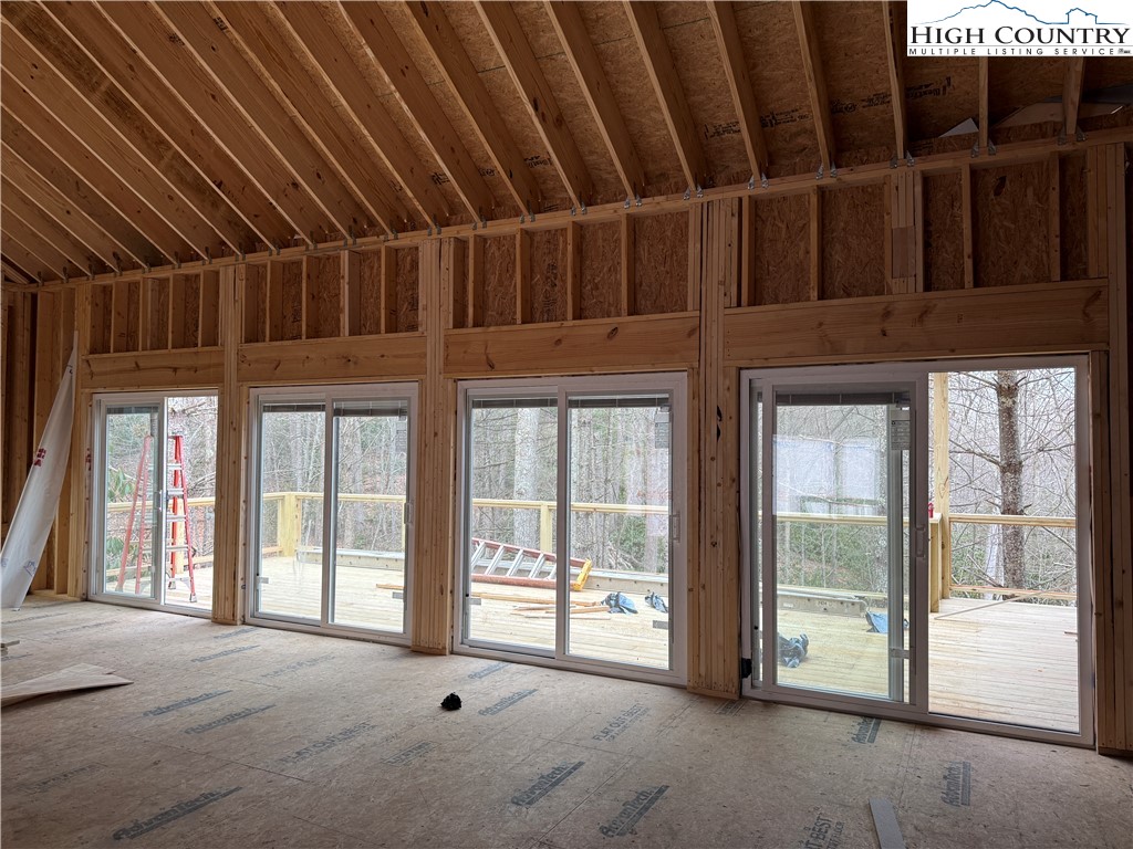 Boulder Creek Drive Boone, NC 28607 - Photo 37 of 38 a view of an empty room with a balcony