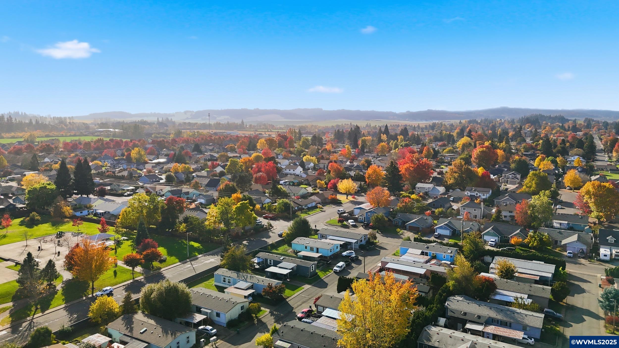 277 Edwards Road, Unit 145 Monmouth, OR 97361 - Photo 41 of 47 an aerial view of multiple house