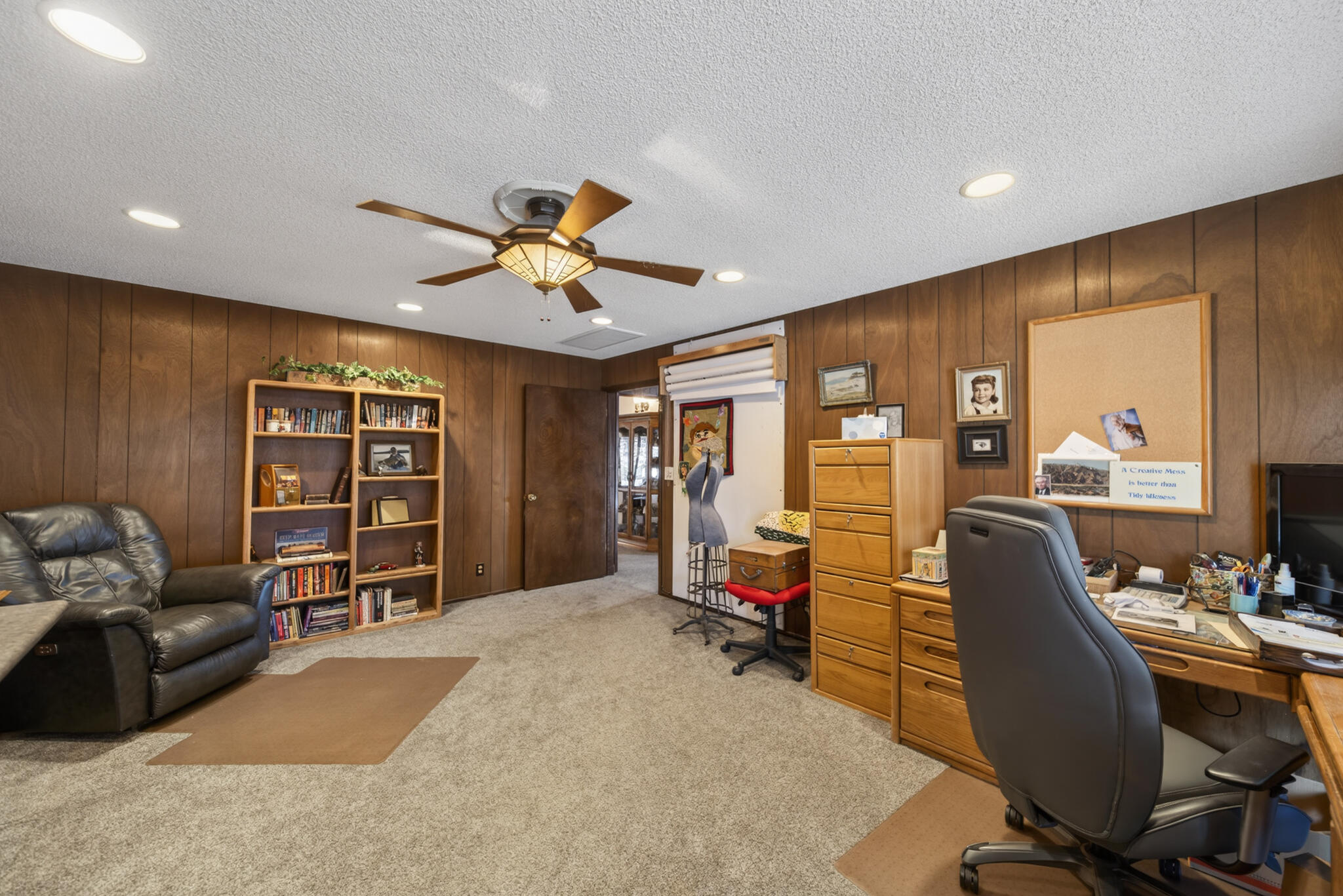 3605 Tamarack Drive Redding, CA 96003 - Photo 25 of 49 a view of a livingroom with workspace and a couch