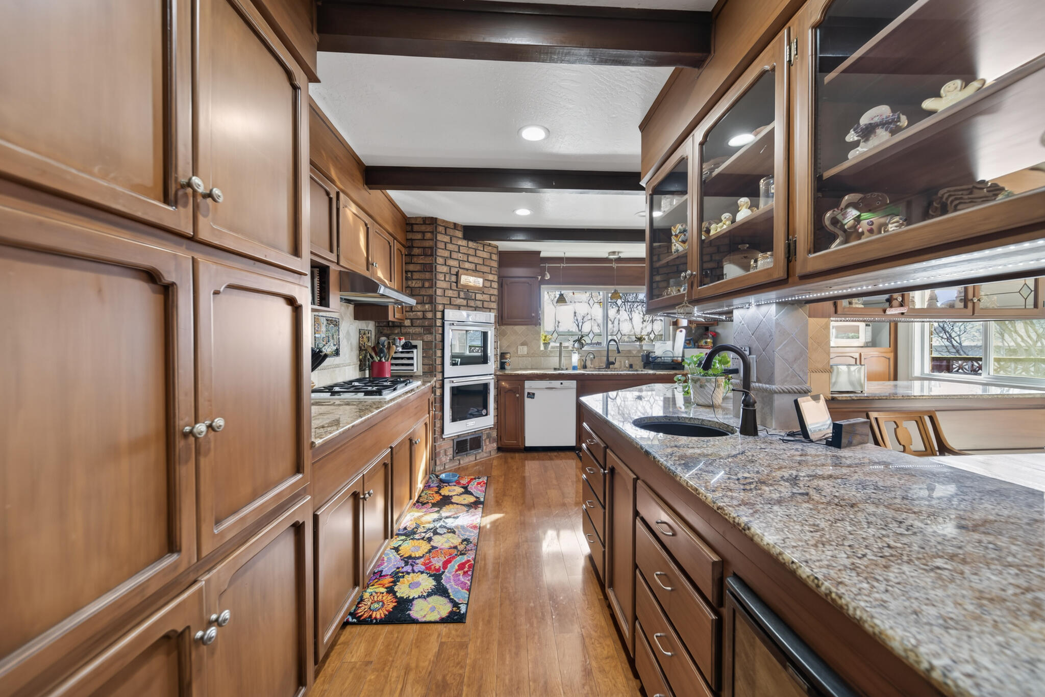 3605 Tamarack Drive Redding, CA 96003 - Photo 4 of 49 a kitchen with stainless steel appliances granite countertop lots of counter top space