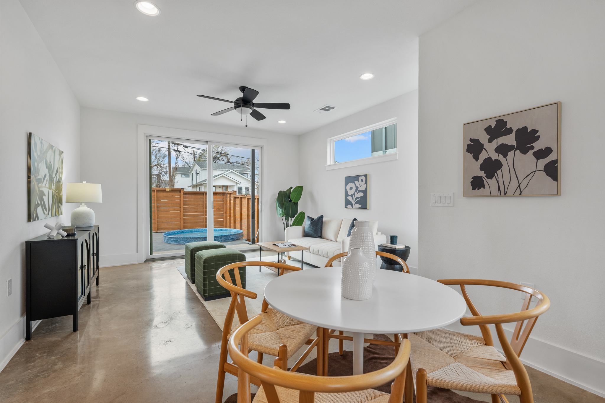 5000 Baker Street Austin, TX 78721 - Photo 15 of 40 With the kitchen island just steps away and the living room nearby, the dining space makes it easy to serve meals while staying connected to everything happening around you