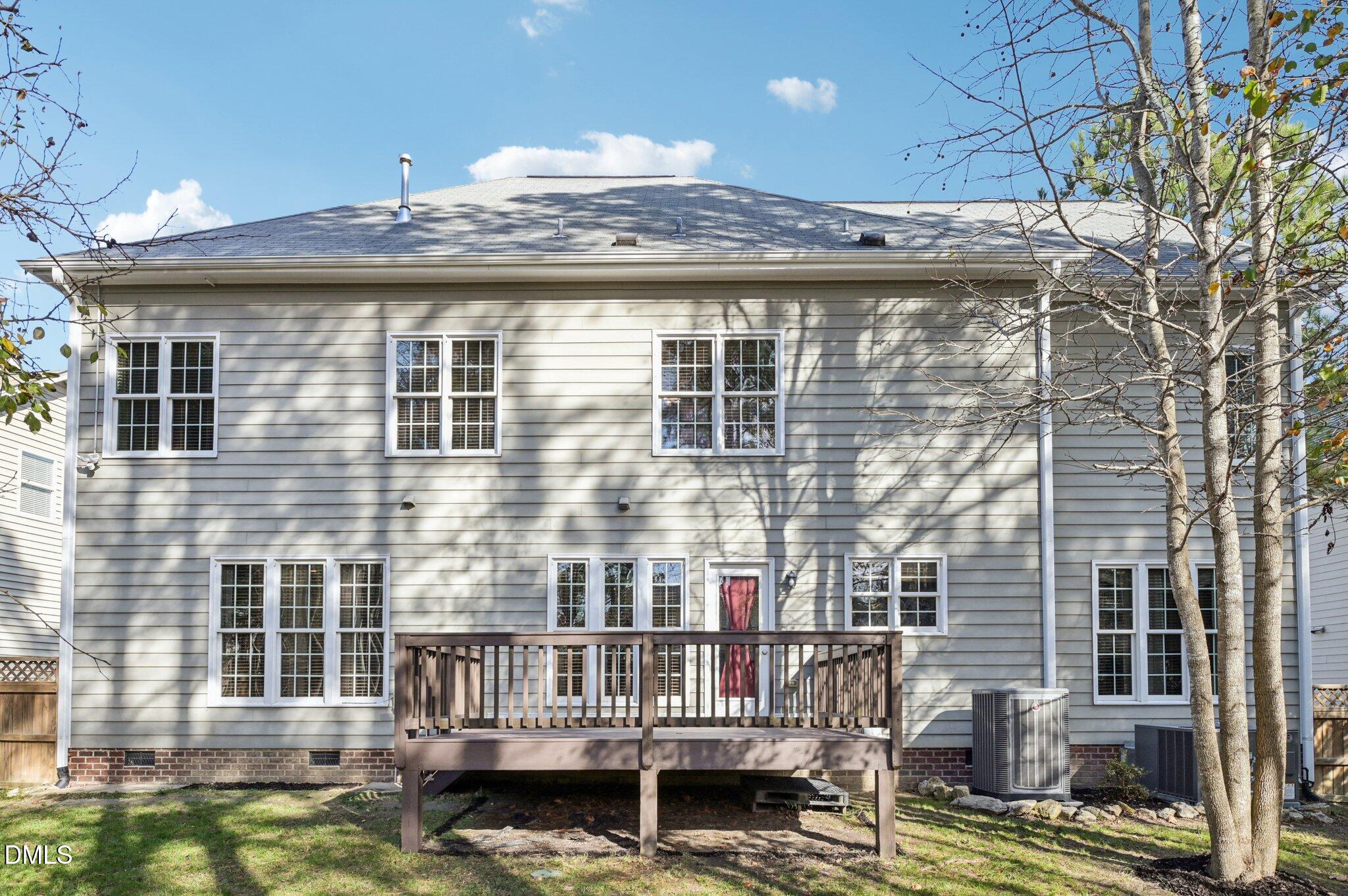 7 Brightfield Lane Durham, NC 27712 - Photo 33 of 41 a view of a balcony with two chairs and a table