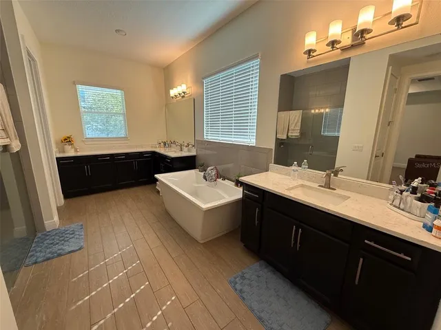 a room with storage and utility