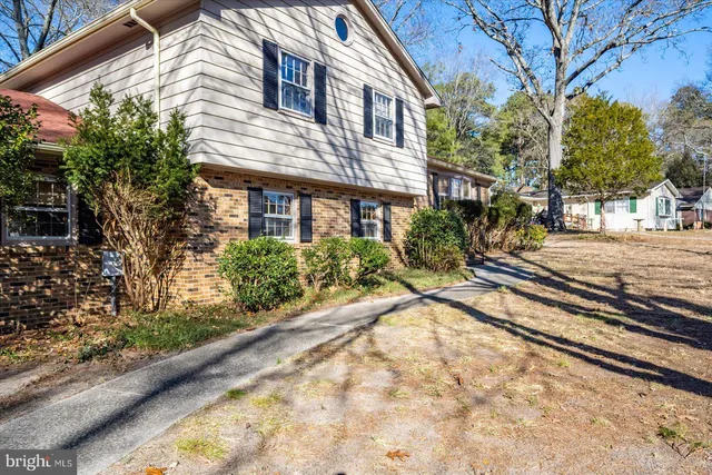 a view of a house with a snow