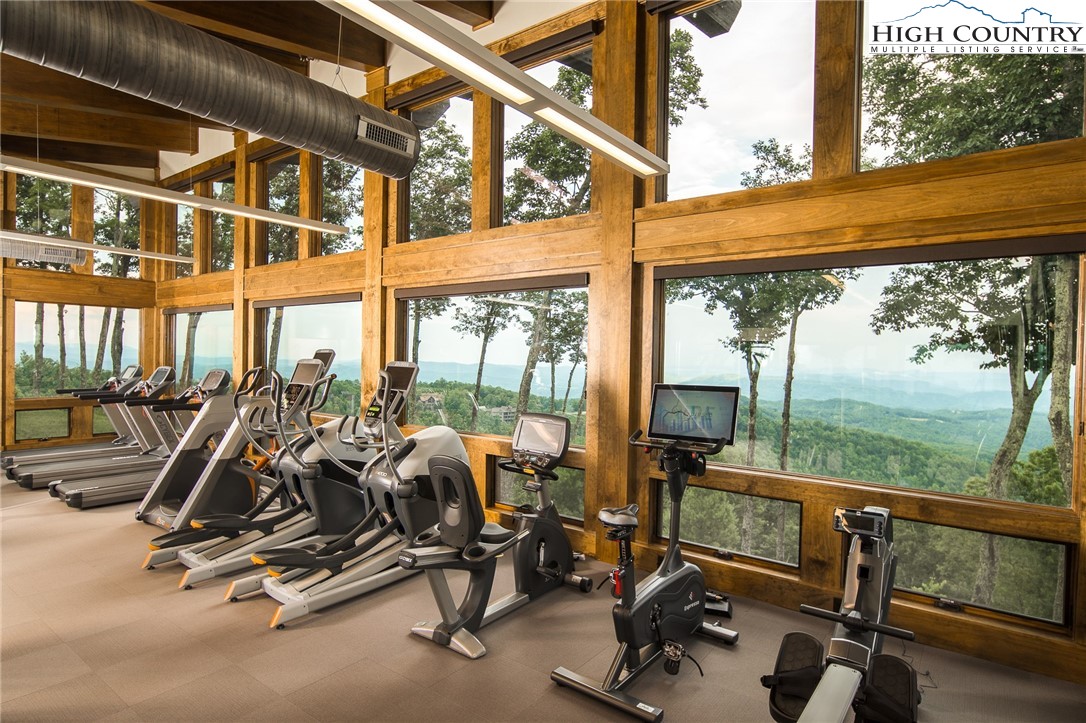 471 Red Cedar Road Boone, NC 28607 - Photo 9 of 31 a view of a room with gym equipment
