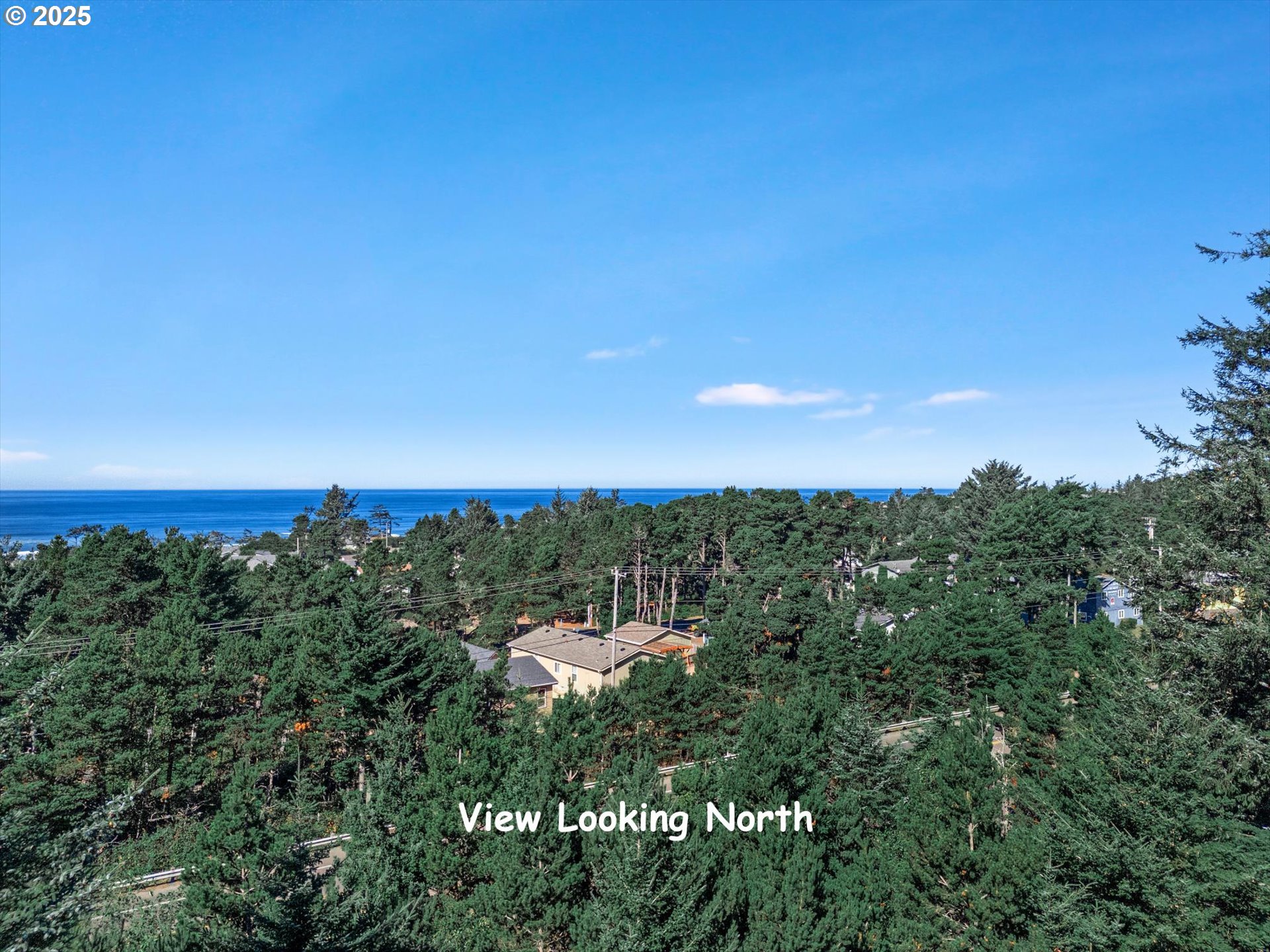 1822 Northwest View Ridge Drive Waldport, OR 97394 - Photo 7 of 17 a view of a city with lush green forest