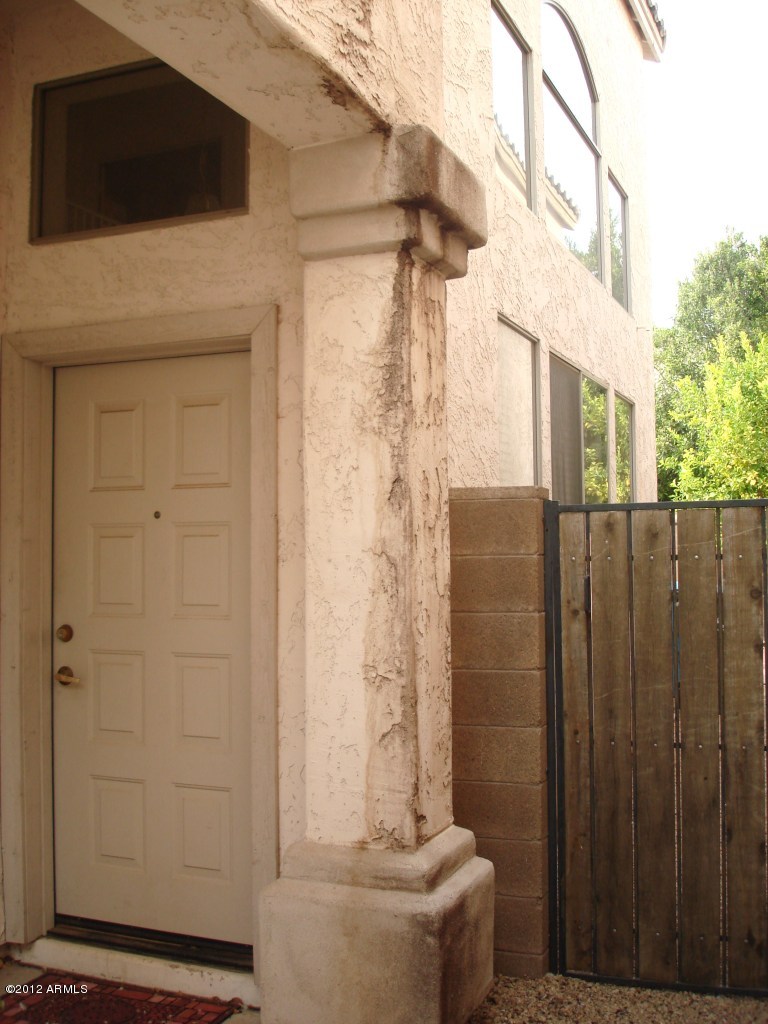 Front Entry and Side Gate