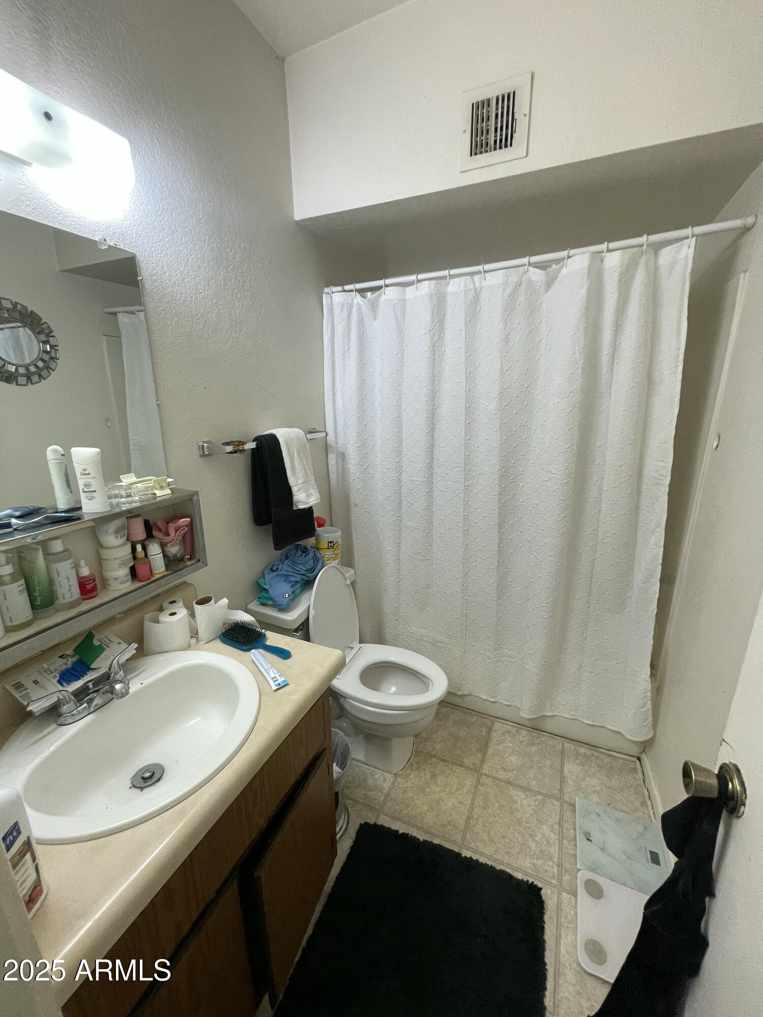 2822 East Kathleen Road Phoenix, AZ 85032 - Photo 30 of 30 a bathroom with a sink and a mirror