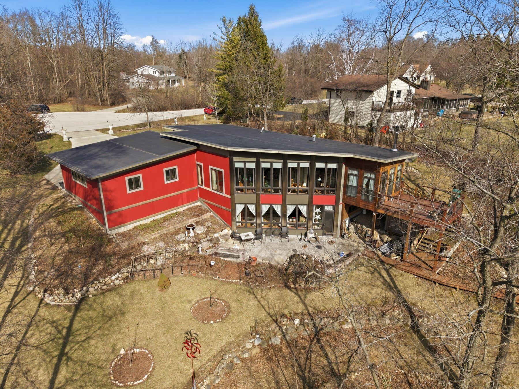 621 Violet Court Richfield, WI 53017 - Photo 38 of 43 Aerial of Property