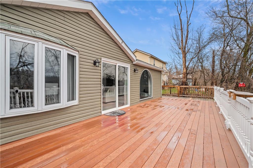 856 Cleveland Avenue Brackenridge, PA 15014 - Photo 4 of 35 a view of backyard with a deck and wooden floor