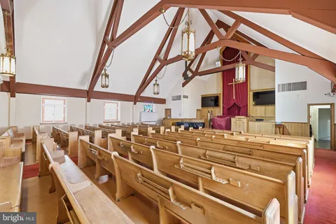 a view of a room with chairs