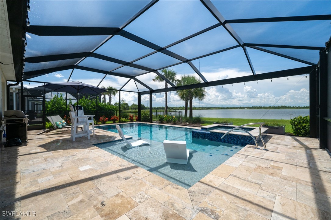 42243 Edgewater Drive Punta Gorda, FL 33982 - Photo 3 of 46 a view of swimming pool with sitting area