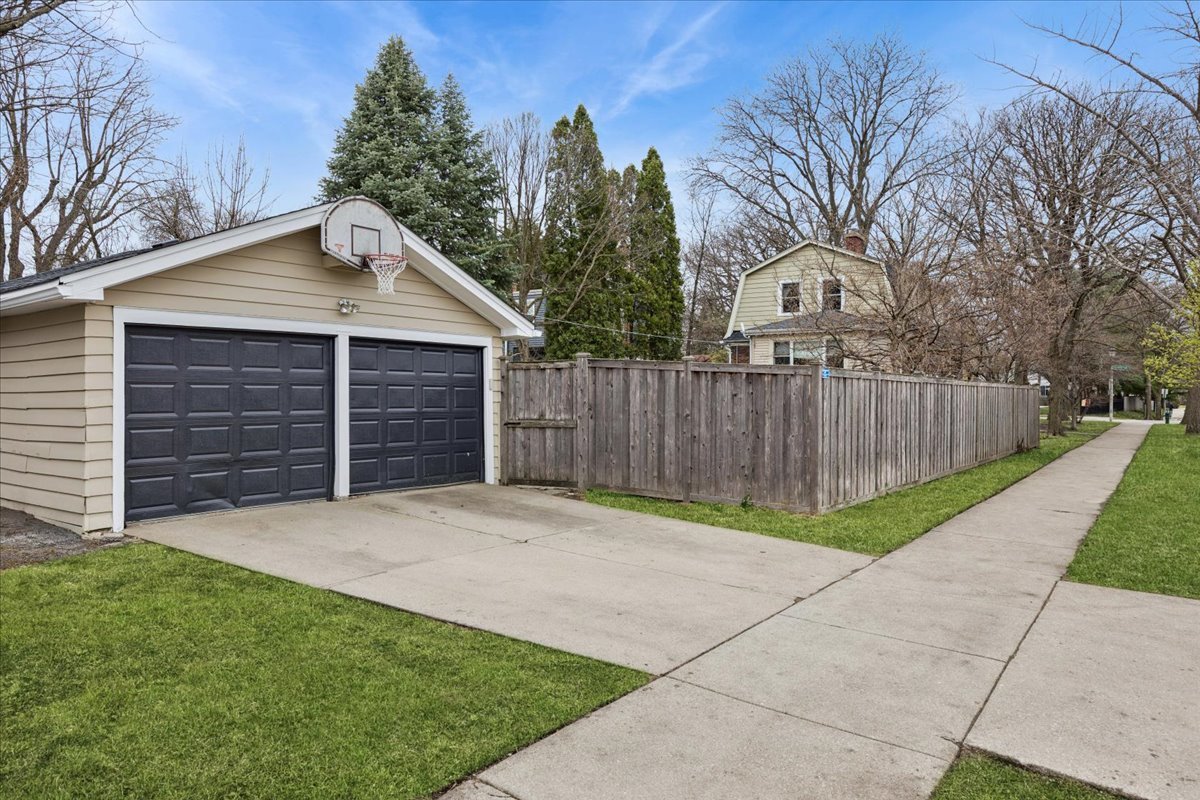 347 Keystone Avenue River Forest, IL 60305 - Photo 35 of 36 a view of an house with backyard and trees