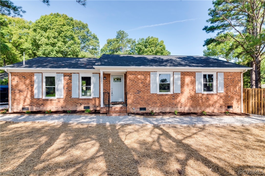 a view of a house with a patio