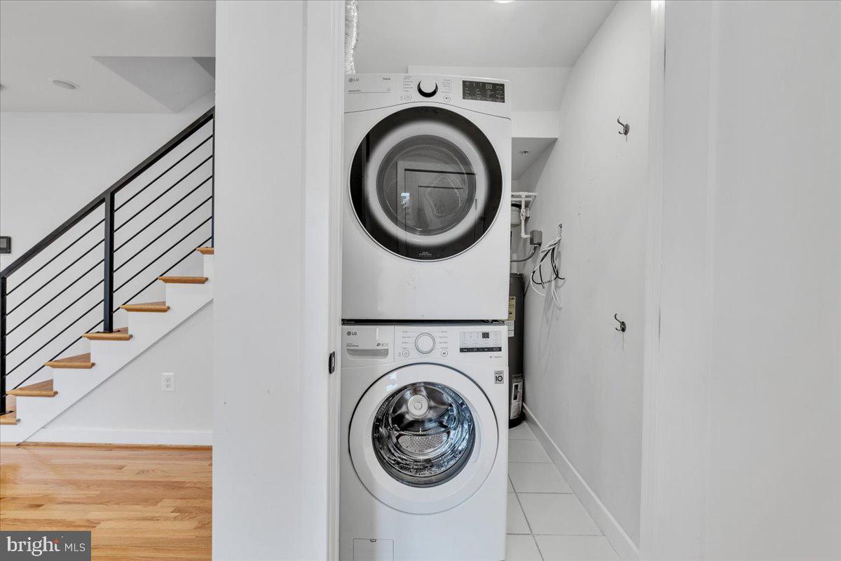1416 22nd Street Southeast, Unit 9 Washington, DC 20020 - Photo 12 of 31 a view of washer and dryer in a utility room