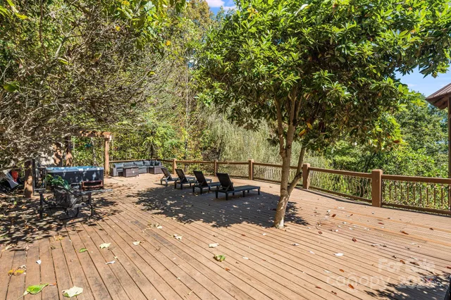 a view of outdoor space with seating space